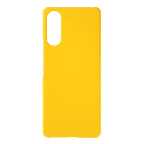 Coque en TPU rigide jaune pour votre Sony Xperia 1 II