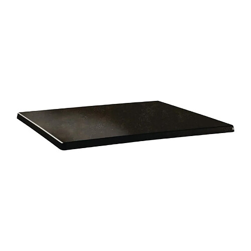 Topalit Plateau de table rectangulaire - 1100 x 700 mm - Cyprus metal