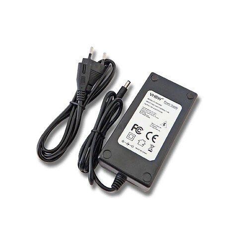 vhbw 220V Câble chargement, chargeur 48W (8.5V/5.6A) avec connecteur circulaire pour Sony Playstation 2, PS2, PS2 Slim Line, version 70004,75004,77004