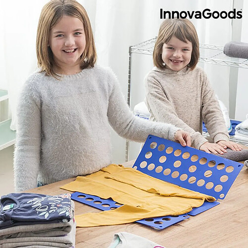 Totalcadeau Plieur de vêtements enfants - Planche à plier vêtements plieur de linge pas cher