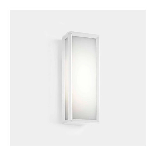 Leds C4 Lanterne de jardin Skat Polycarbonate,aluminium blanc 1 ampoule 50cm