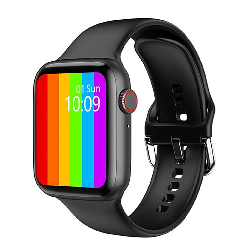 Universal Montres intelligentes Hommes Femmes Jouer de la musique Fitness Tracker Surveillance de la fréquence cardiaque/tension artérielle Exercice Smartwatch Montre Smartwatch (noir)