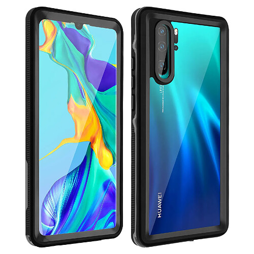 Coque Huawei P30 Pro Bi-matière Waterproof 2m Film Écran Redpepper noir