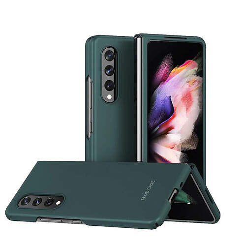 Coque en TPU anti-chute, ultra-mince, électroplaqué vert pour votre Samsung Galaxy Z Fold3 5G