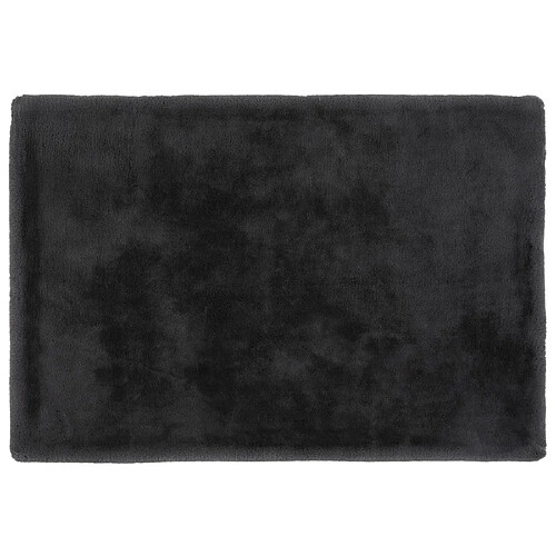 Lisa Design Joy - tapis rectangulaire - fausse fourrure - gris anthracite