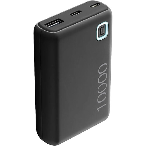 SANAG | Power Bank Essence 10000 | Chargeur Portable De 10000Mah - Input 1Xusb-C, 1Xmicro Usb, 10.5W - Output 1Xusb 12W - Noir