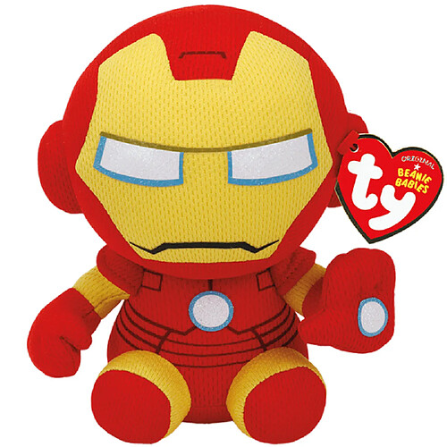 Ty Marvel Beanie Babies Small - Iron Man