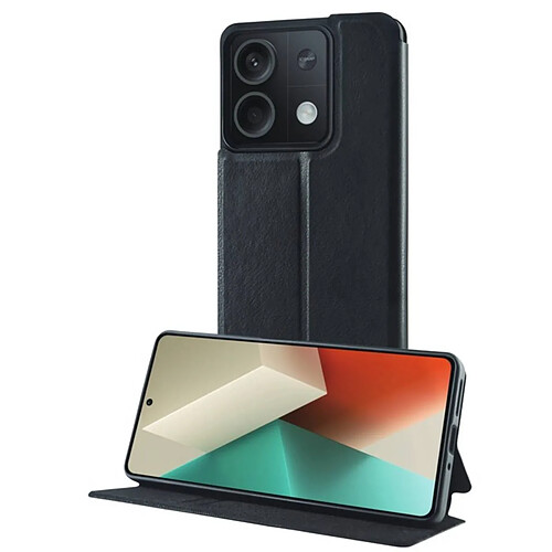 My Way Myway Étui de Protection pour Xiaomi Redmi Note 13 4G Folio Stand Noir