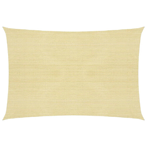 ComfortXL Voile D'ombrage 160 G/m² Beige 5x6 M Pehd