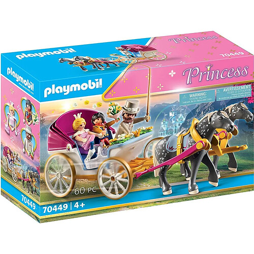 Playmobil® 70449 Calèche et couple royal, Playmobil Princess