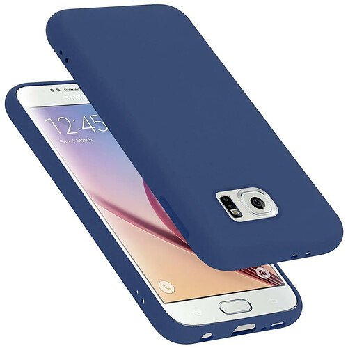 Cadorabo Coque Samsung Galaxy S6 Etui en Bleu