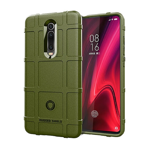 Wewoo Coque Souple Housse en silicone pleine couverture de protection antichoc pour Xiaomi Mi 9T & Mi 9T Pro & Redmi K20 & K20 Pro Vert