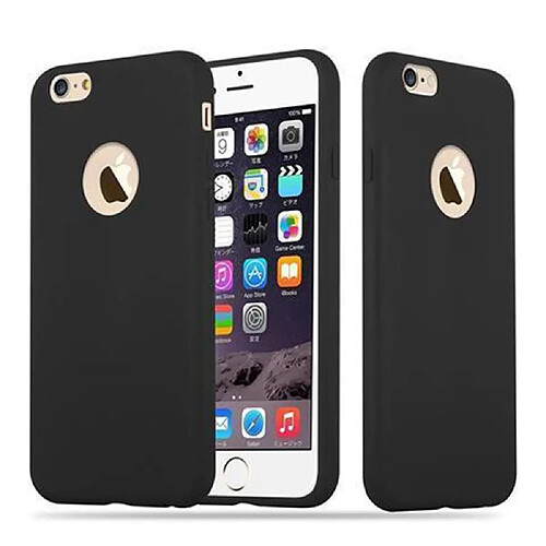 Cadorabo Coque iPhone 6 PLUS / 6S PLUS Etui en Noir