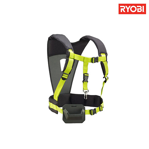 Harnais ergonomique RYOBI universel pour élagueurs toutes marques RAC805