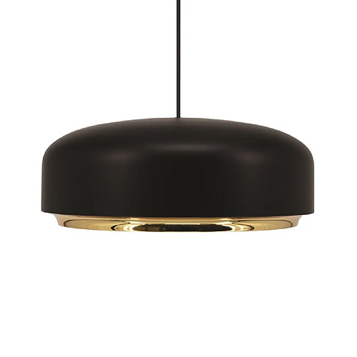 HAZEL-Suspension LED Aluminium Ø40cm Noir Umage (Vita Copenhagen) - designé par Jacob Rudbeck