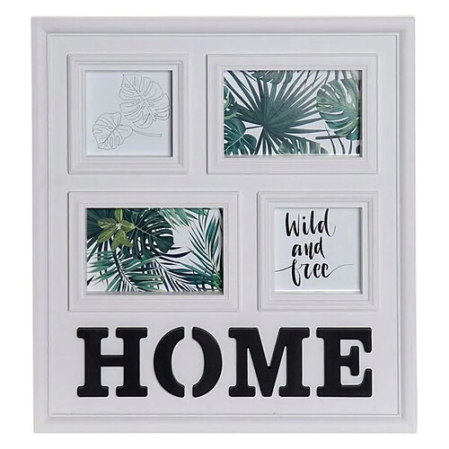 Cadre photo DKD Home Decor Home Tropical (39 x 2 x 45 cm)