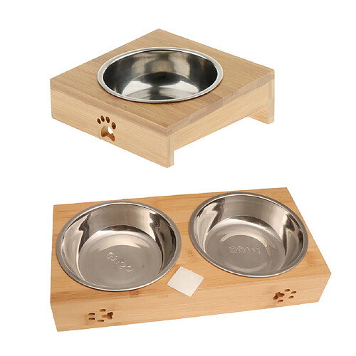 Table pour animaux de compagnie Mangeoire chien