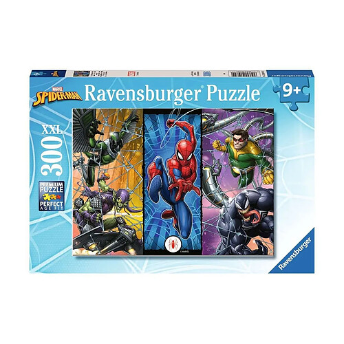 Ravensburger Marvel - Puzzle pour enfants XXL The World of Spider-Man (300 pièces)