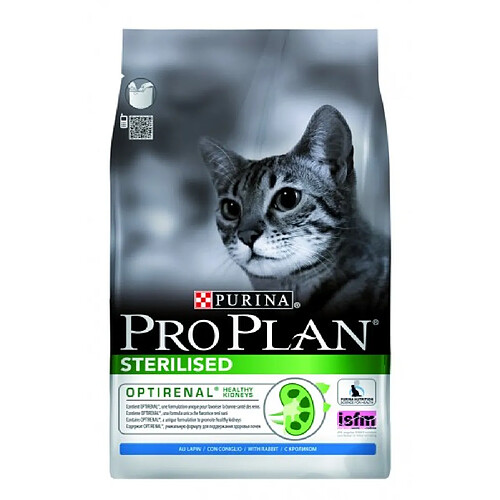 Proplan PRO PLAN Croquettes - Au lapin - Pour chats castrés / stérilisés - 1,5 kg