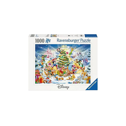 Ravensburger Disney - Puzzle Le Noël de Disney (1000 pièces)