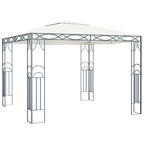 Maison Chic Tonnelle | Pergola 300 x 300 cm Crème -GKD39409