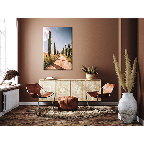 Artgeist Tableau - Italian cypresses (1 Part) Vertical [40x60]