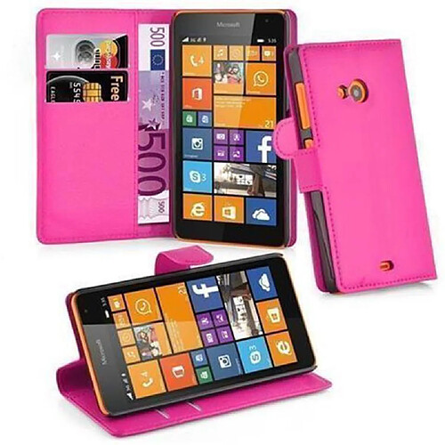 Cadorabo Coque Nokia Lumia 535 Etui en Rose