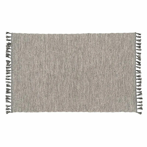 BigBuy Home Tapis Gris 70 % coton 30 % Polyester 160 x 230 cm