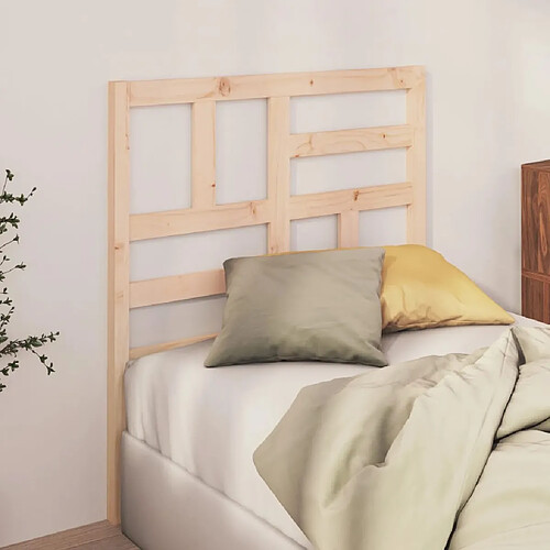 vidaXL Tête de lit 106x4x104 cm Bois massif de pin