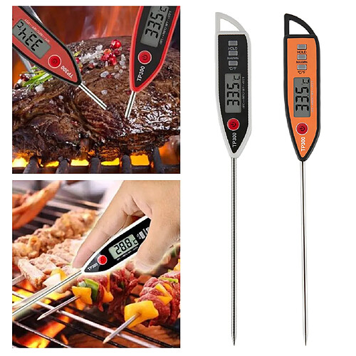 2 Pièces Maison Thermomètre à Viande Numérique Pour La Cuisson AU BARBECUE Jauge De Température Outils