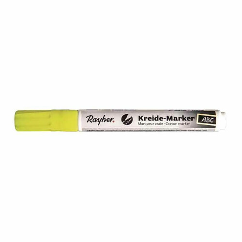 Rayher Marqueur craie à pointe 2-6 mm - Jaune vif