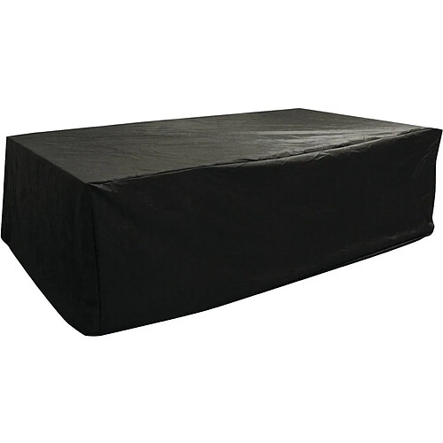 Habitat Et Jardin Housse de protection pour salon de jardin repas - 300 x 212 x 101 cm - Noir