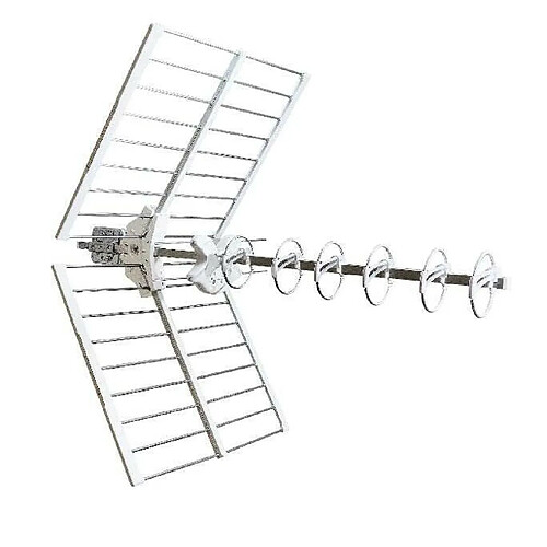 Antenne UHF Fracarro Sigma X 700 - Gain élevé 15 dBi, Filtre LTE 700 intégré, Polarisation H ou V, 470 – 694 MHz