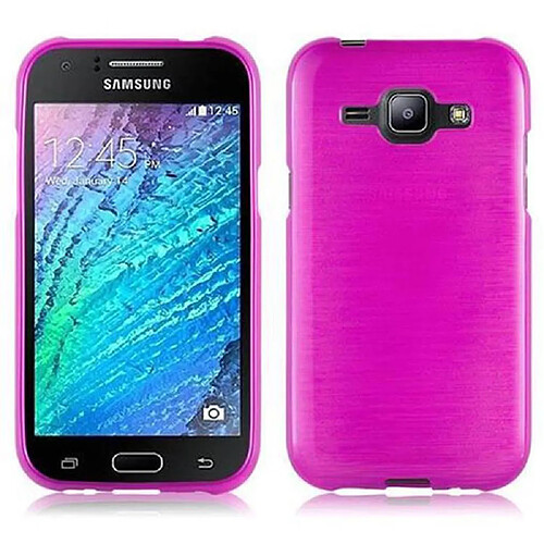 Cadorabo Coque Samsung Galaxy J1 2015 Etui en Rose