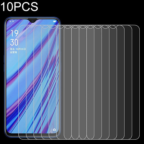 Wewoo Film de verre trempé de protection écran en 9 PCS pour OPPO A9X Ultra Slim 9H 2.5H