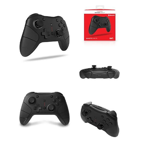 NC Nintendo SWITCH Manettes SWITCH Manette BT noire câble de charge 1M - BT Controller Black