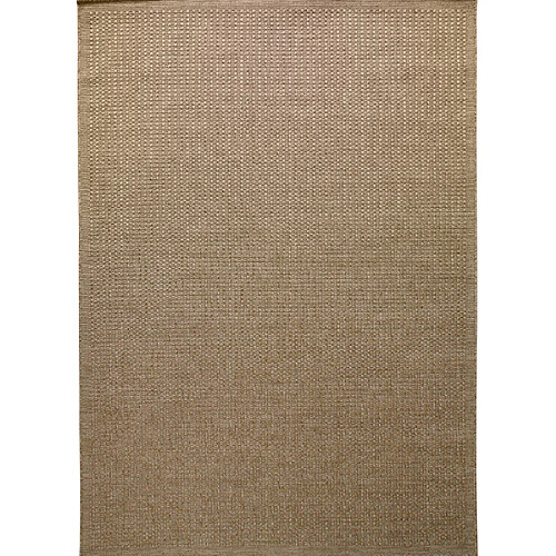 Thedecofactory JUTA ASPECT MOTIF - Tapis aspect jute à motif naturel 160x225