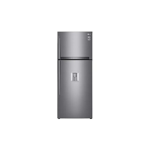 LG GTF744PZPZD Réfrigérateur Deux Portes 509L 43dB Compresseur Linéaire Flux D'air Multiple Wi-Fi Inox