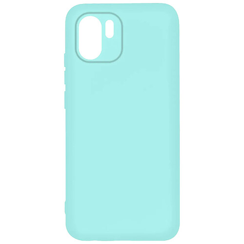 Avizar Coque Xiaomi Redmi A1 et A2 Semi-rigide Soft-touch Fine turquoise