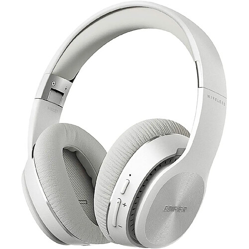 Casque Bluetooth Edifier W820BT - Casque sans fil pliable avec une autonomie de 80 heures(Blanc)