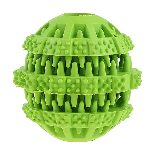 Jouets à boules pour chien en caoutchouc pour mordre les dents et distribuer la nourriture