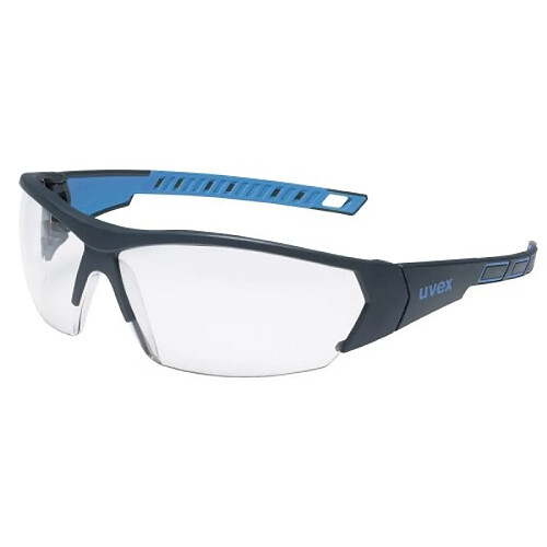 Uvex Lunettes i-works teinte incolore anthracite/bleu