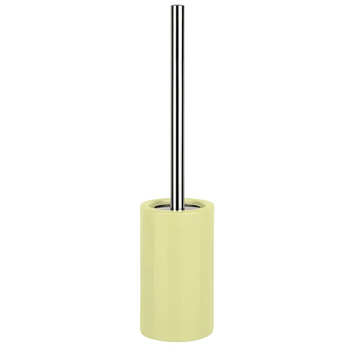 Spirella Brosse Wc avec support Ceramique TUBE Jaune Clair