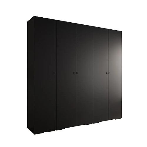 Abiks Meble Armoire Inova 2 À Portes Battantes 236,7/250/47 5 Portes (nero/nero)