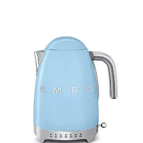 Bouilloire sans fil 1.7l 2400w bleu pastel - klf04pbeu - SMEG