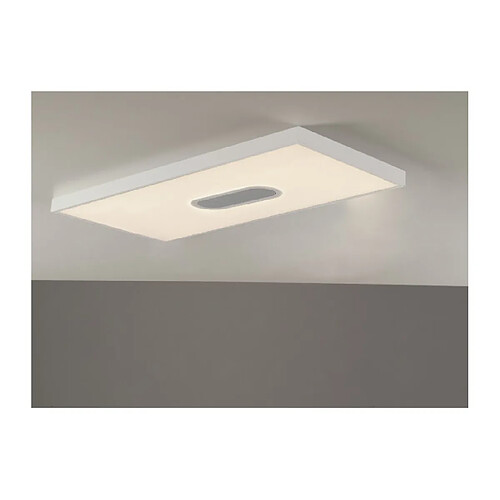 Fan Europe Panel LED Panel 1 ampoule Aluminium,Diffuseur acrylique blanc