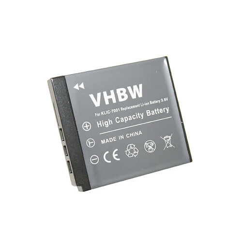 vhbw batterie 480mAh (3.6V) pour DXG DXG-599V, DXG-5C0, DXG-5C0V, DXG-5C8V, DXG-5C8VR comme Klic-7001, DLi-213, VG0376122100001.