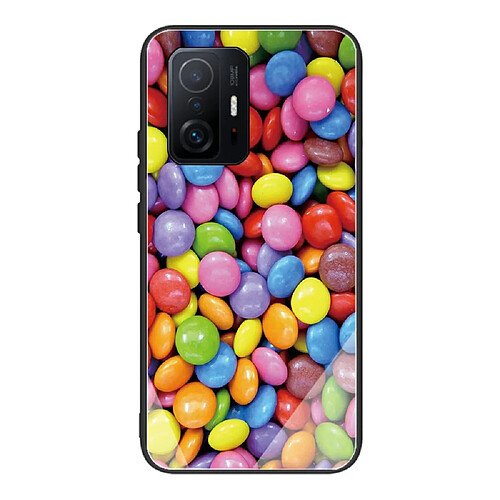 Coque en TPU antichoc Bonbons arc-en-ciel pour votre Xiaomi 11T/11T Pro