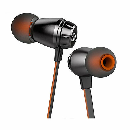 Écouteurs À Double Bobine Mobile D'Origine Jbl T380A Microphone Intégré Hifi Intra-Auriculaires À Noir