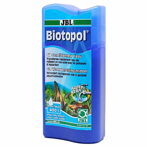 JBL Conditionneur d'eau Biotopol - Pour aquarium - 100ml